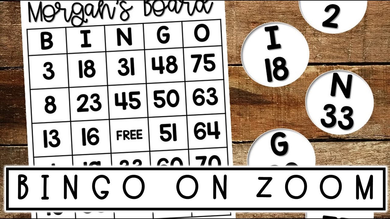 Play Virtual Bingo On Zoom